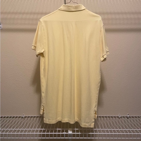 Polo by Ralph Lauren Men's Yellow Polo Shirt - Picture 3 of 3